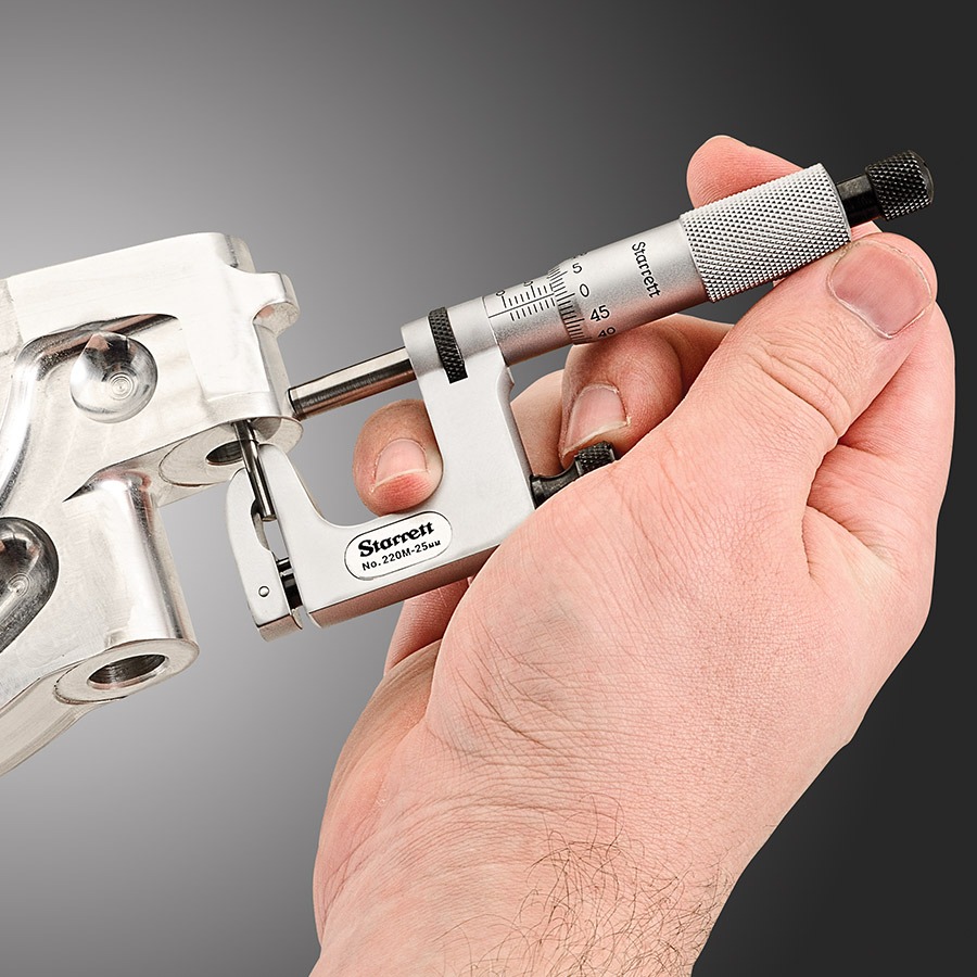 Starrett micrometer