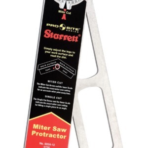 Aluminium Mitre Protractor - Starrett