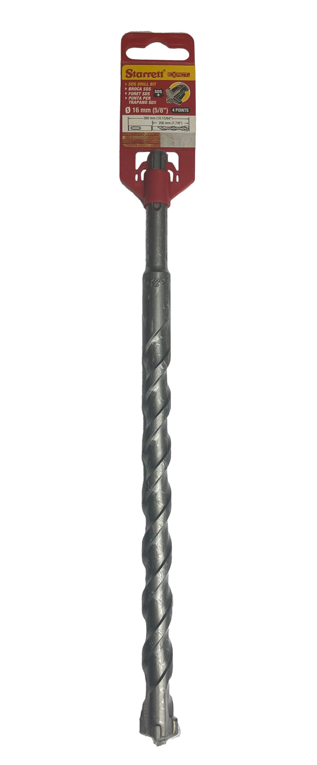SDS PLUS 4 POINTS 16X260MM