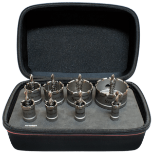 KCT08001 Carbide Tipped Deep Cut CTD Holesaw Kit 8 Pc – OPEN
